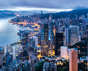 Hong Kong skyline