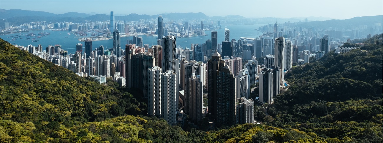 View of Hong Kong